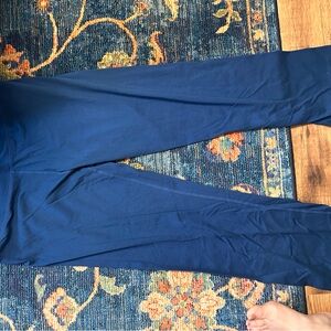 Cotton and Spandex Women's Blue leggings